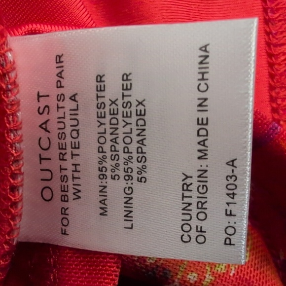 Outcast Clothing Marnie Mini Skirt Mariposa Size S NWT - Picture 5 of 6